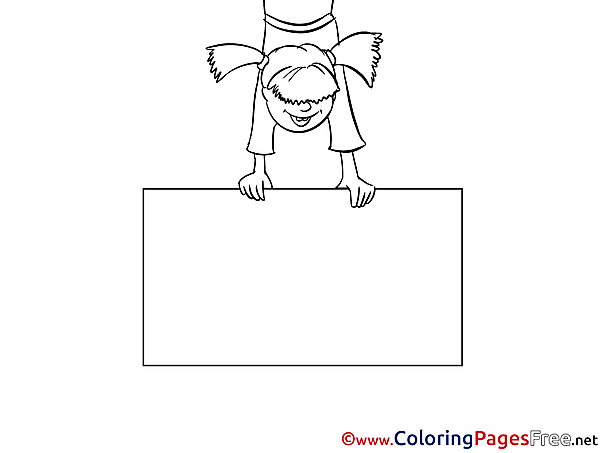 Poster Coloring Pages for free