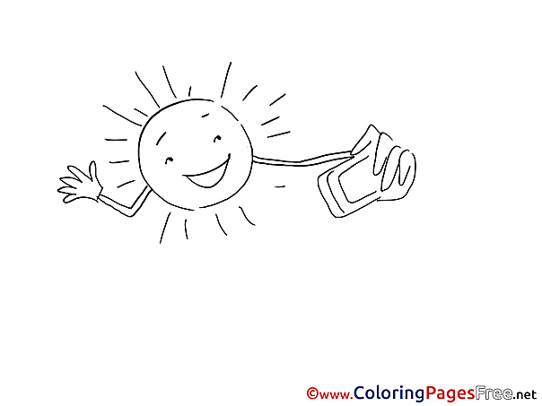 Selfie download printable Coloring Pages