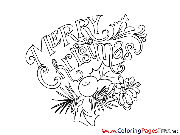 Cone free Christmas Coloring Sheets