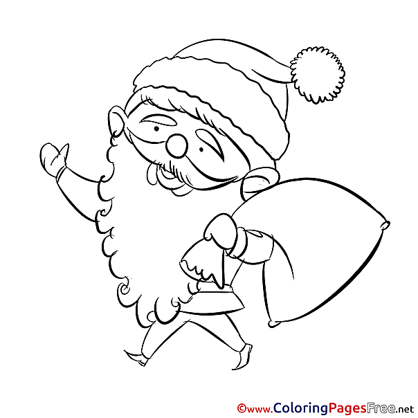 Holiday Coloring Pages Christmas