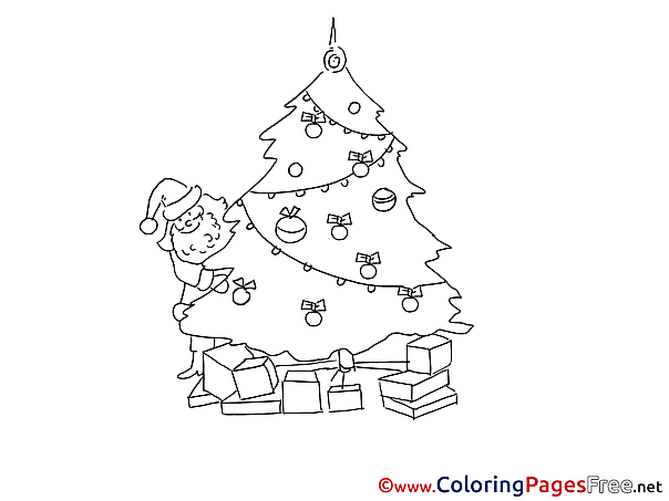 Holiday Coloring Sheets Christmas free