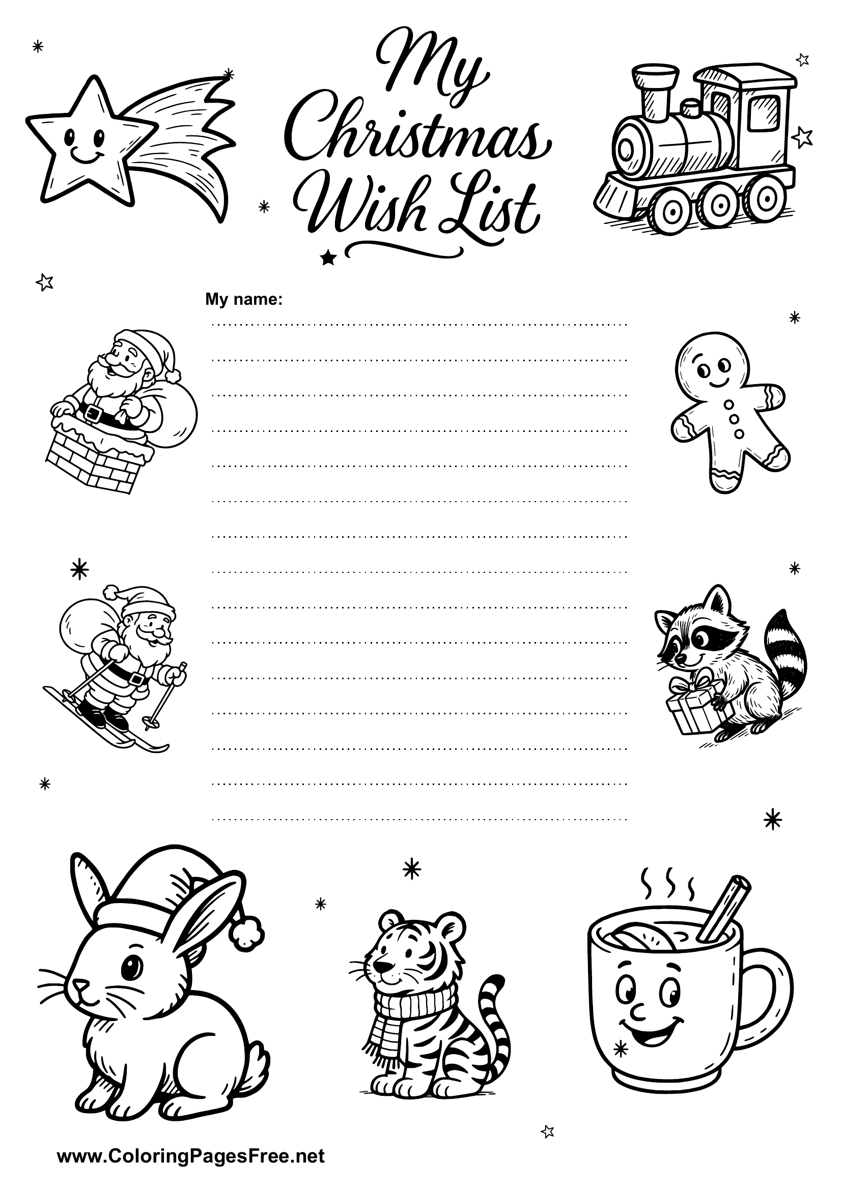 Christmas Wish List for Toddlers