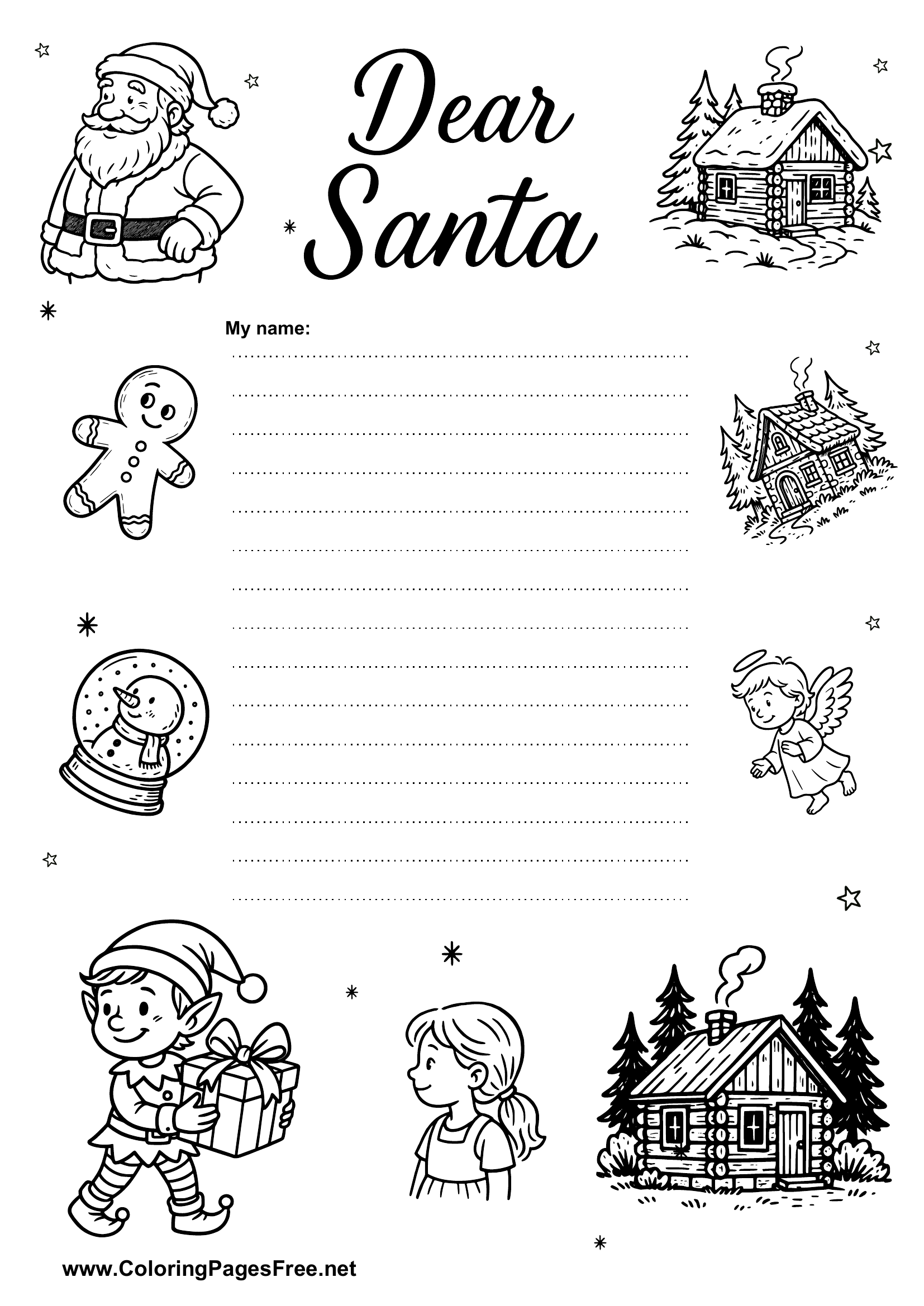 Christmas Wish List Free Download