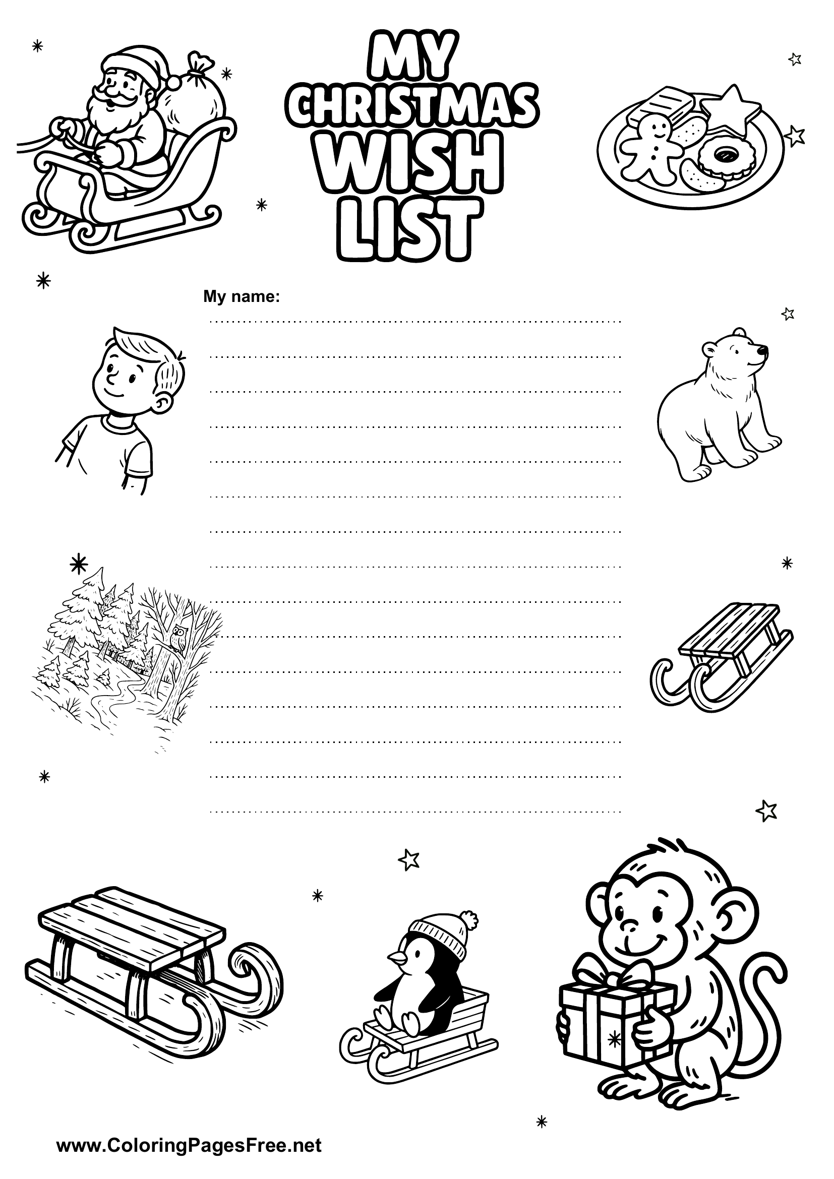 Classic Christmas Wish List