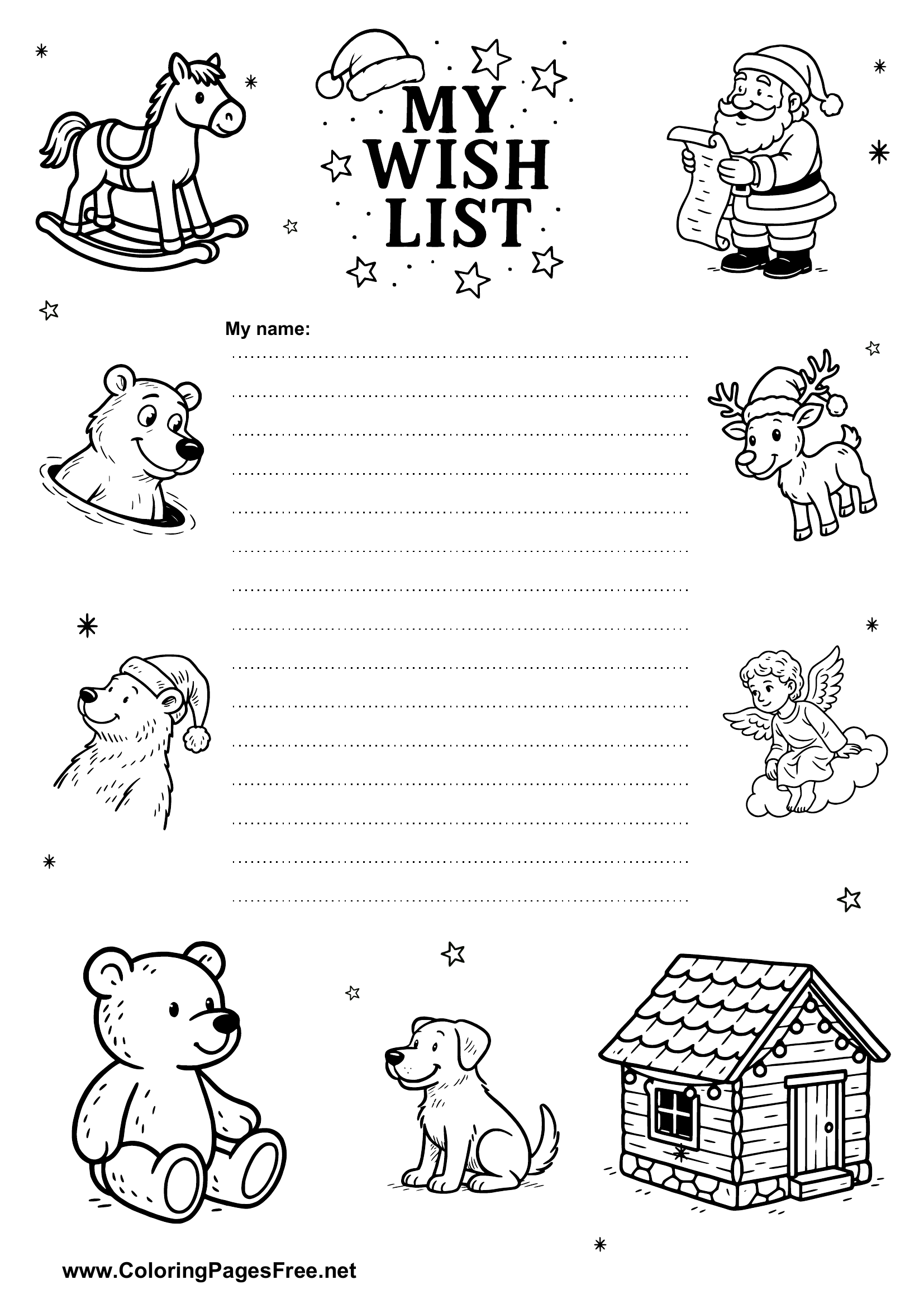 Classic Wish List PDF Format