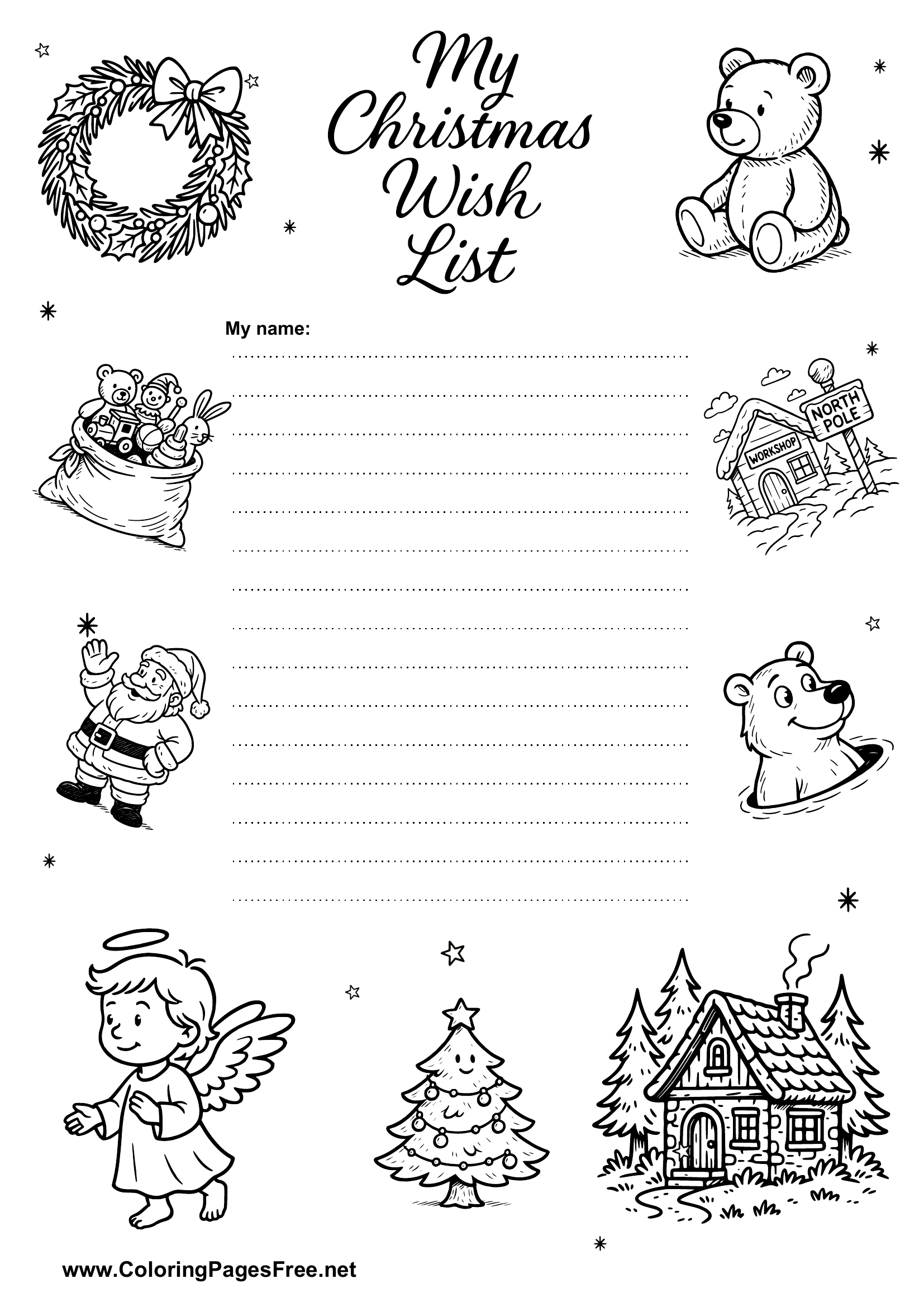 Fairy Tale Style Christmas Wish List