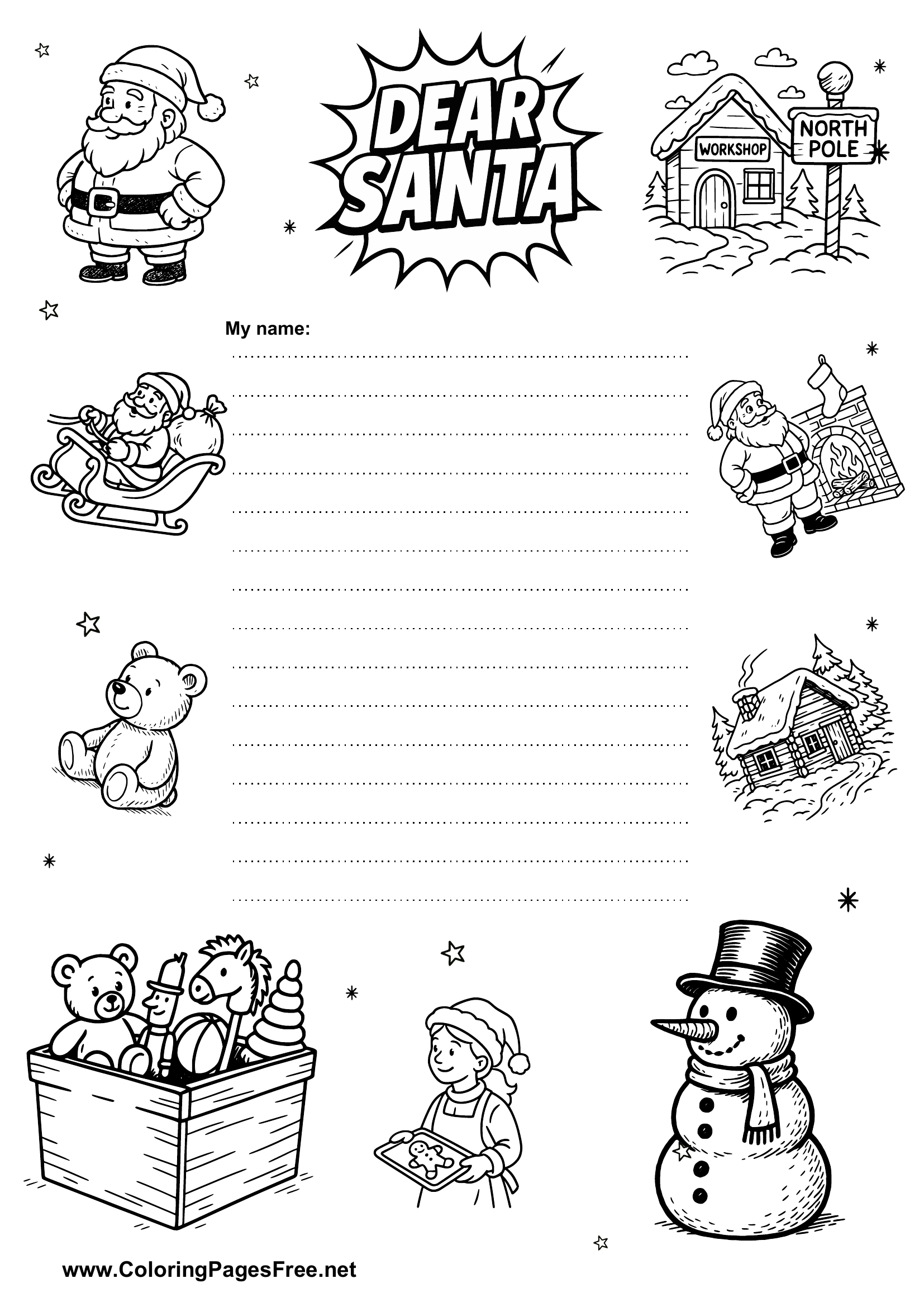 Free Wish List for Christmas