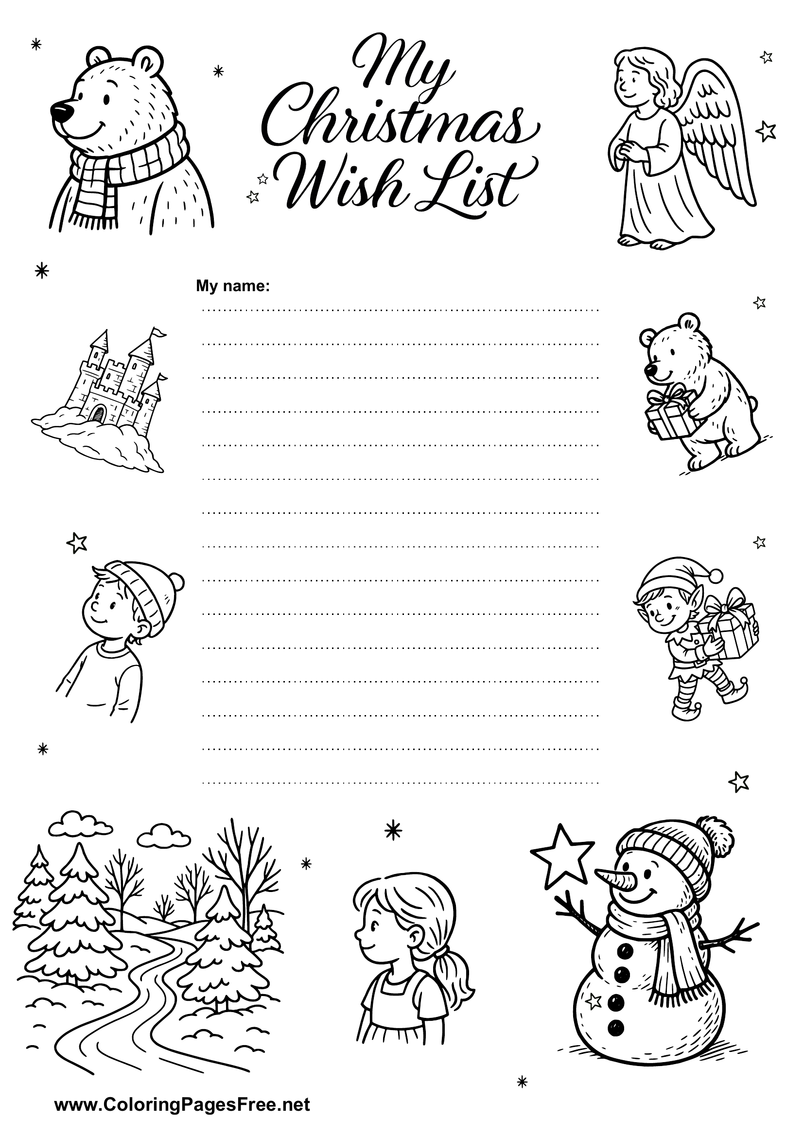 Kids Wish List for Boys and Girls