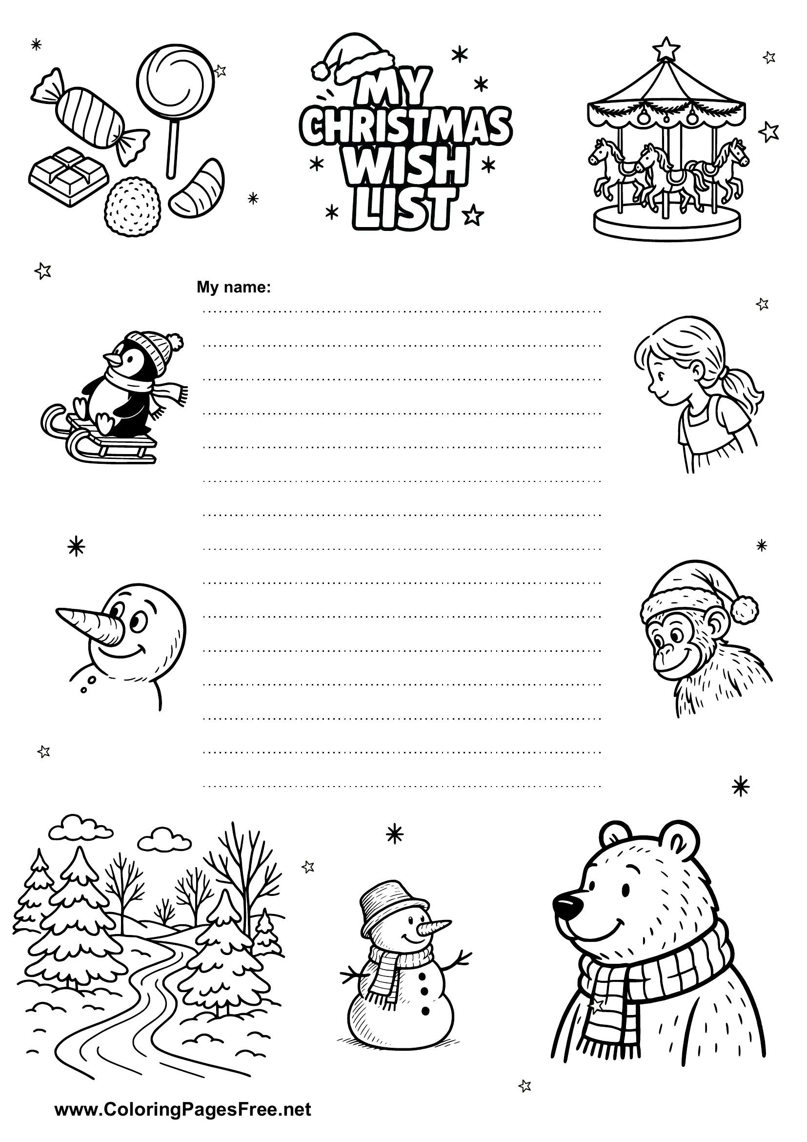 Kids Wish List with Gift Ideas