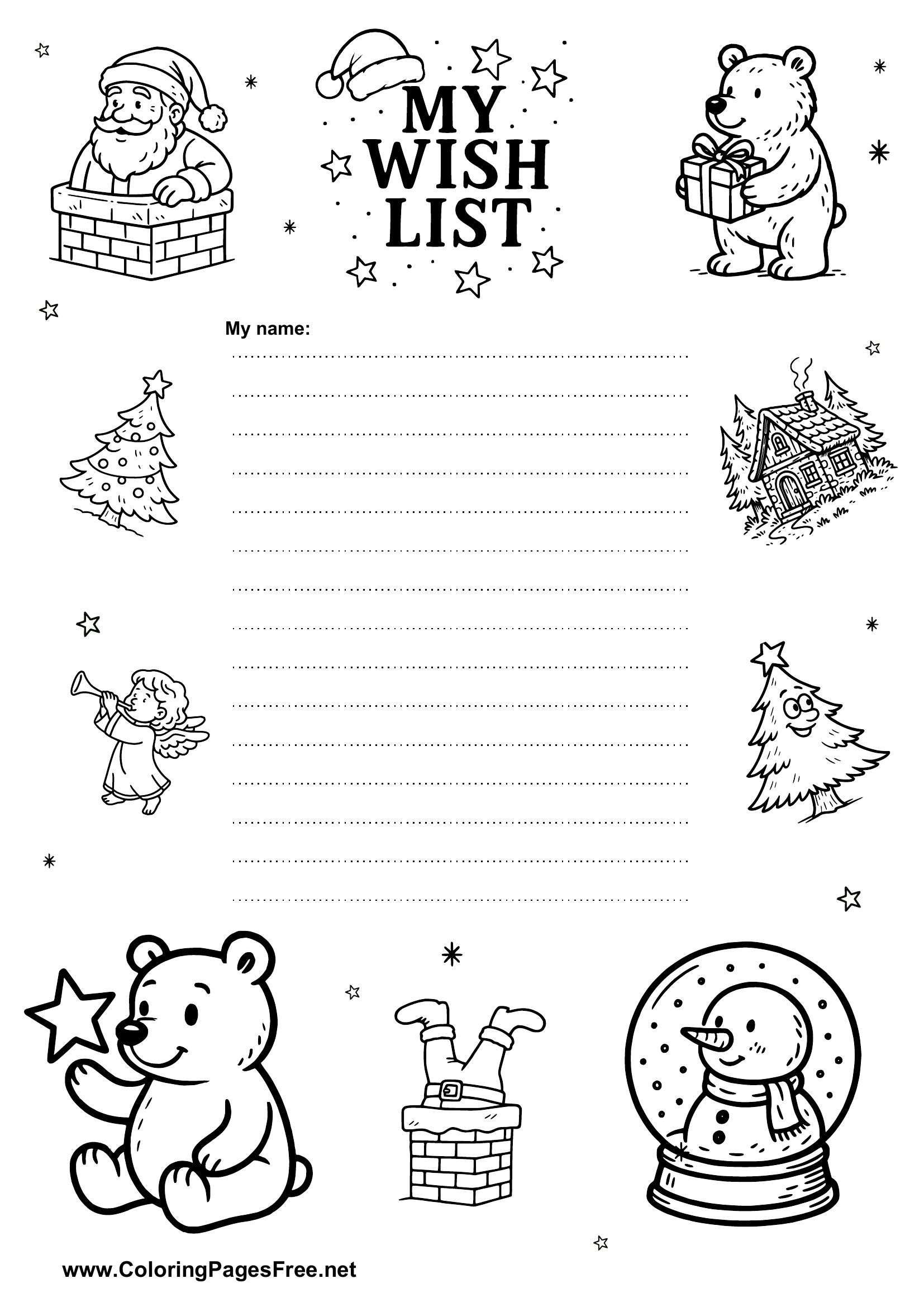 Minimal Christmas Wish List