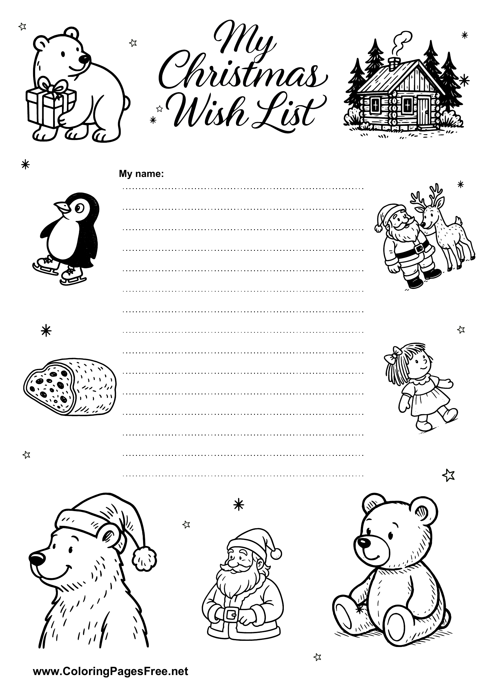 Saint Nicholas Day Wish List