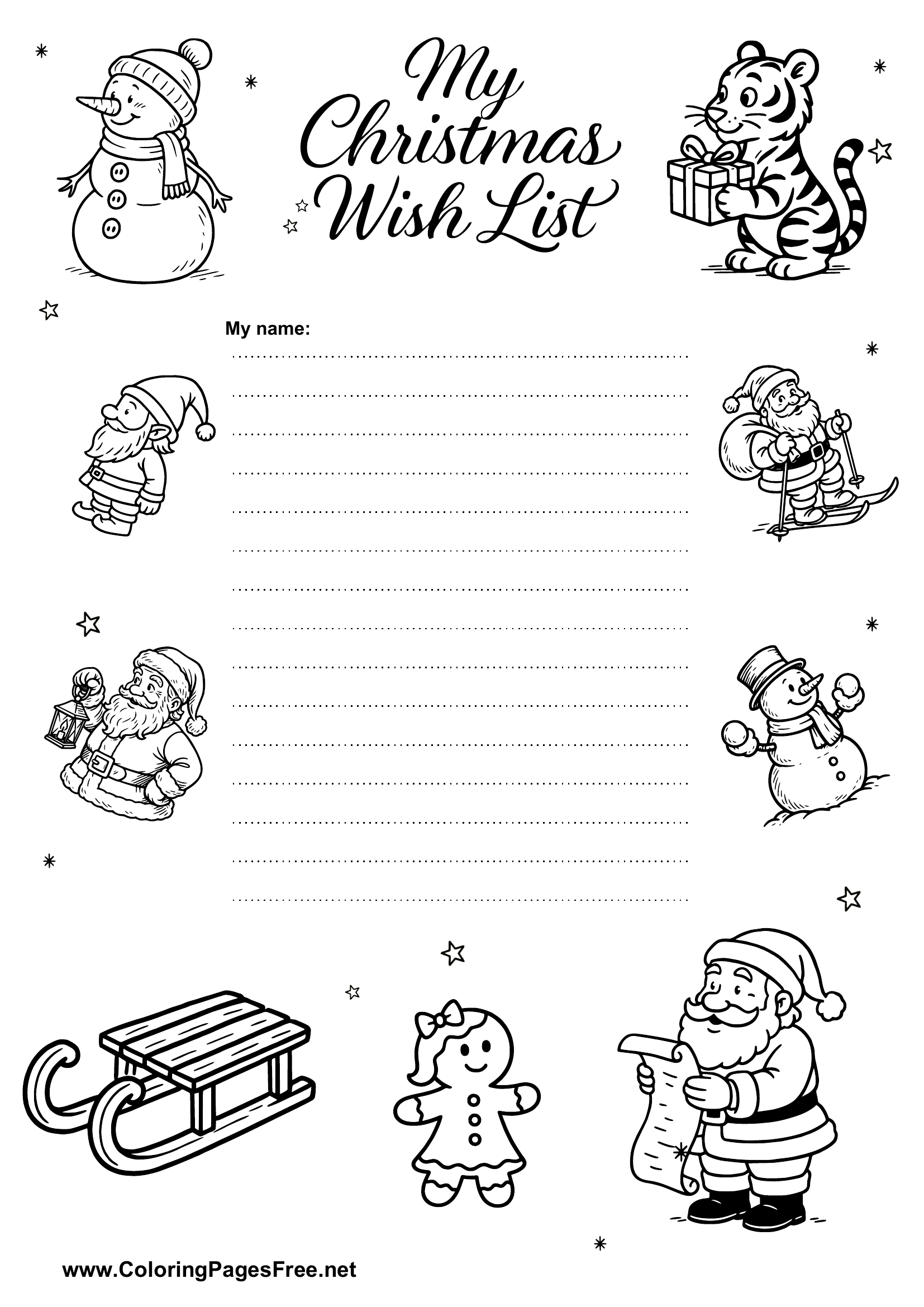 Wish List PDF Free