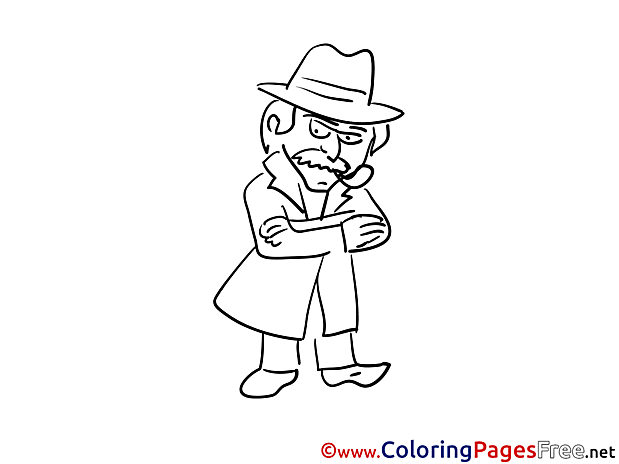 Hat free printable Coloring Sheets