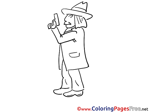 Pistol free printable Coloring Sheets