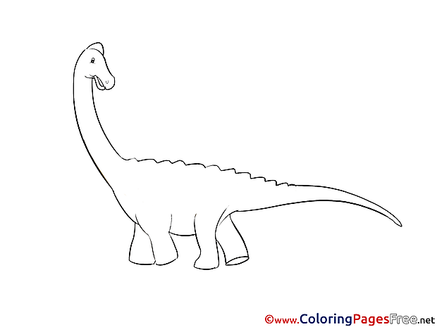 Dinosaur Coloring Pages for free