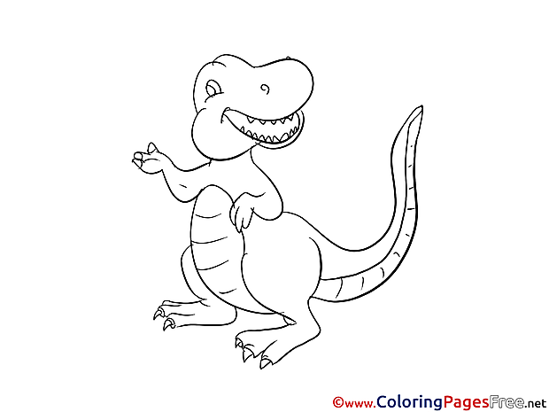 Tyrannosaurus Coloring Sheets download free