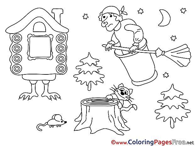 Fairy Tales free printable Coloring Sheets