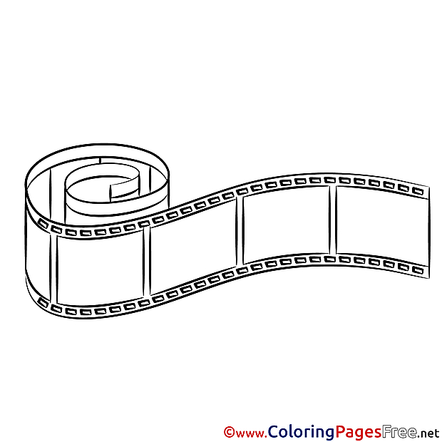Film Children download Colouring Page