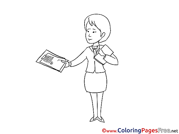 Teacher Kids download Coloring Pages