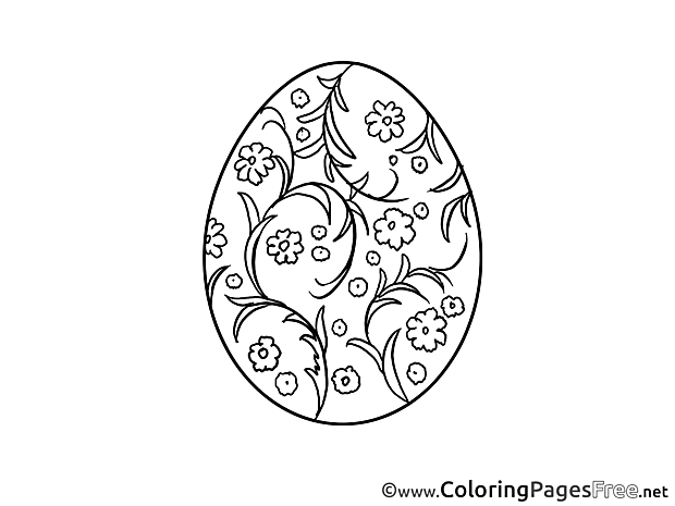 Easter Coloring Pages download