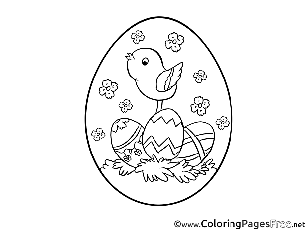 Image Bird download Easter Coloring Pages