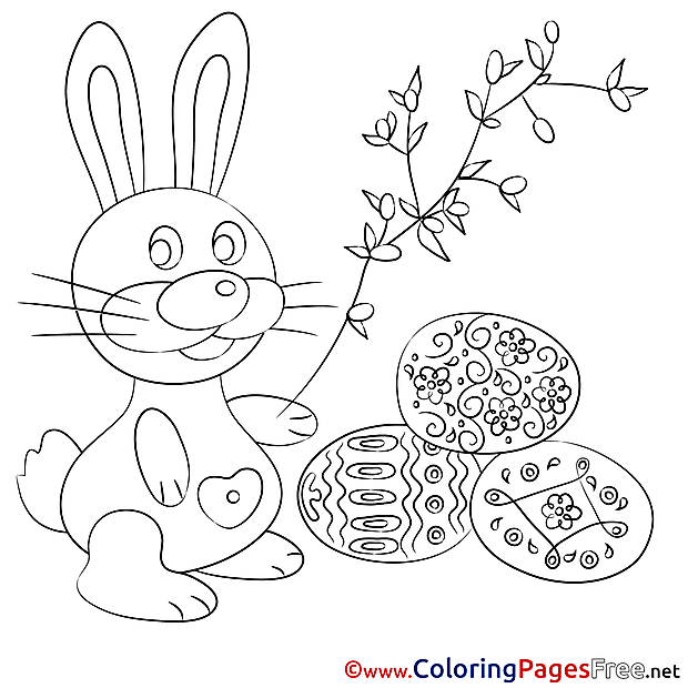 Passover Easter Coloring Pages free