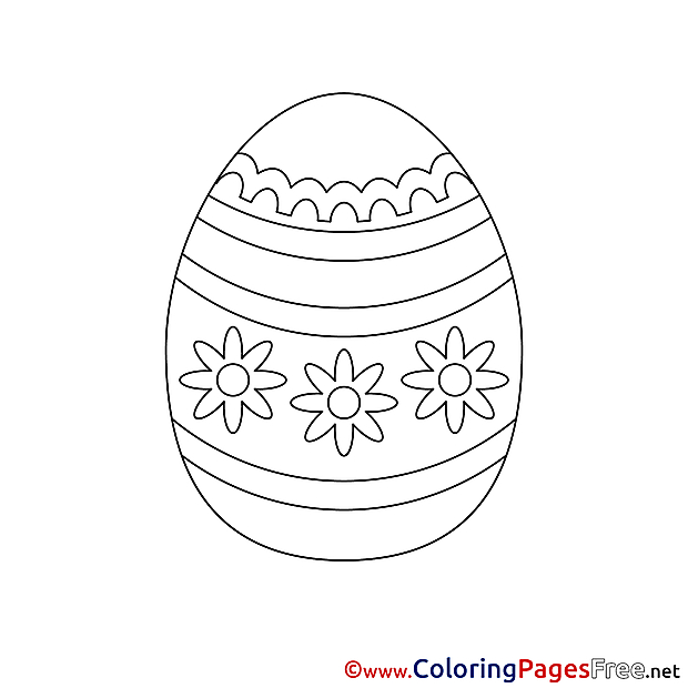 Sunday Colouring Page Easter free