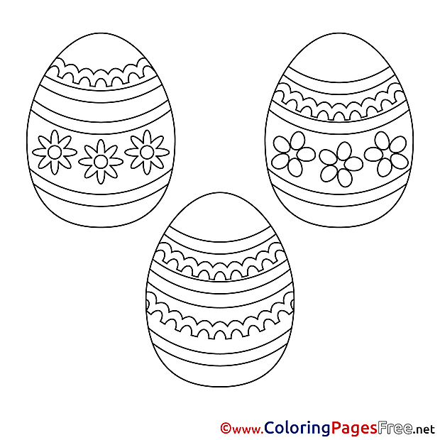 Sunday for Kids Easter Colouring Page