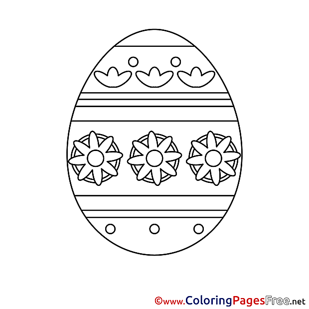 Sunday printable Coloring Pages Easter