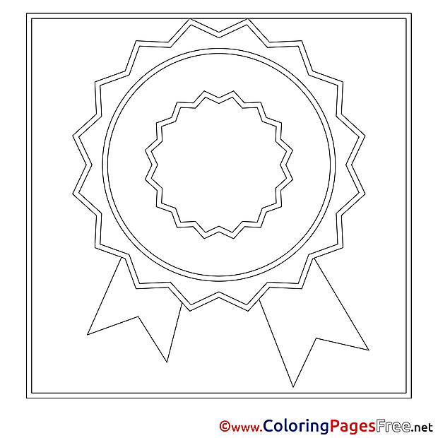 Award download printable Coloring Pages
