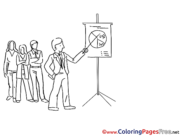 Diagram Colleagues free Colouring Page download