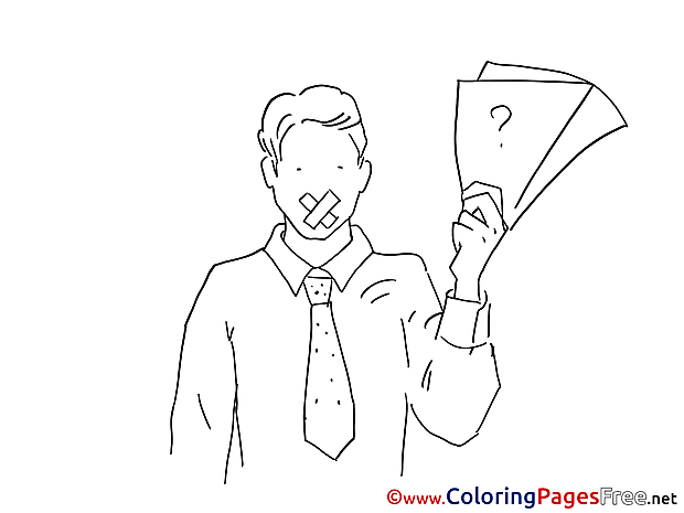 Job for Children free Coloring Pages