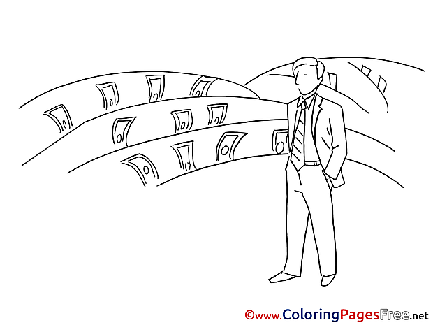 Manager Children Coloring Pages free