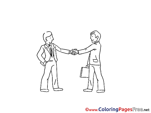Meeting Coloring Sheets download free