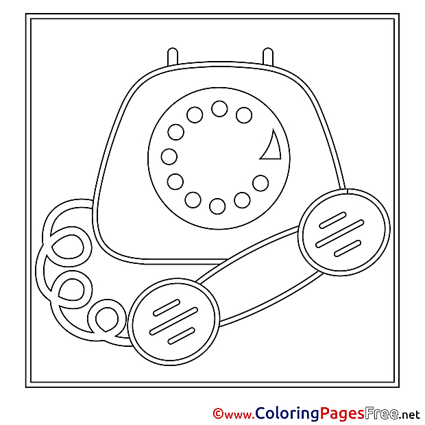 Phone printable Coloring Sheets download