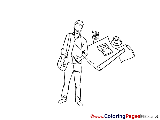 Reporter Coloring Pages for free