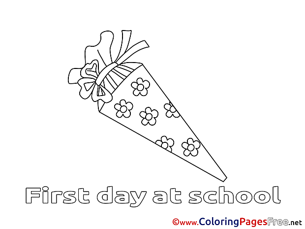 Colouring Sheet download free School