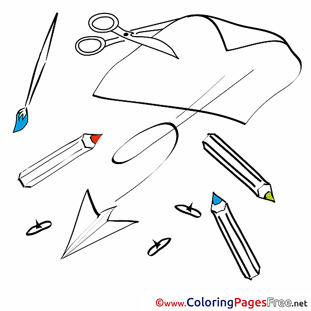 Drawing Lesson printable Coloring Sheets download