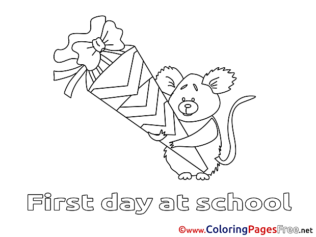 Koala Kids free Coloring Page School