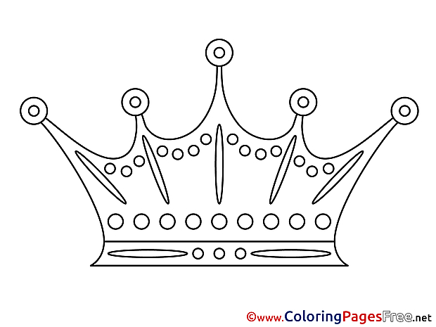 Corona free Colouring Page download