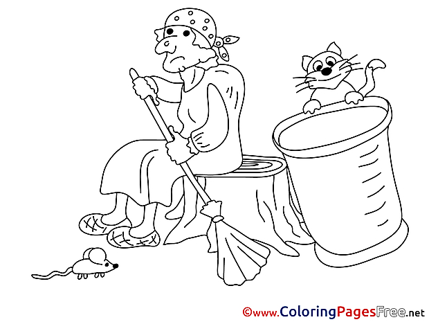 Fairy Tale printable Coloring Pages for free