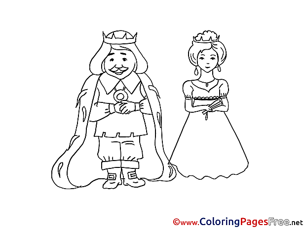 King Coloring Sheets download free