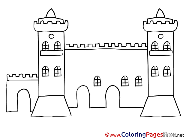 Wall Kids free Coloring Page