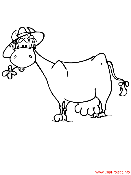 Cow colouring free