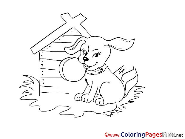 Dog Coloring Pages for free