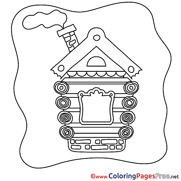 House free printable Coloring Sheets