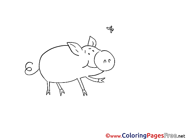 Piggy printable Coloring Sheets download