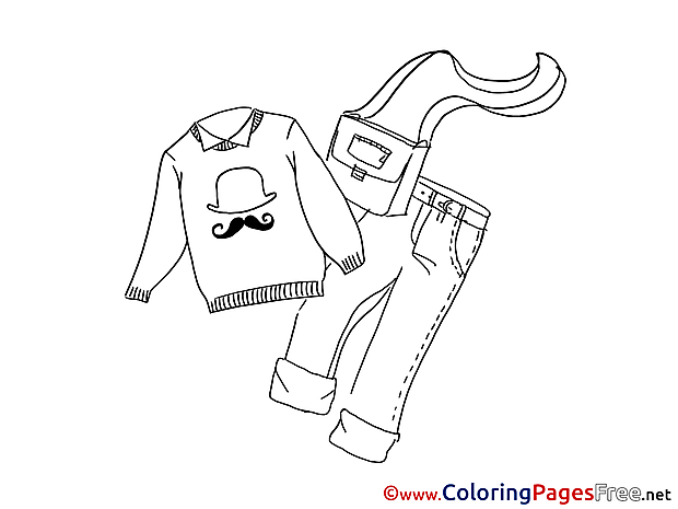 Jersey printable Coloring Pages for free
