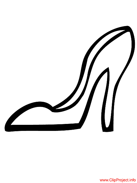 Mode coloring pages heels