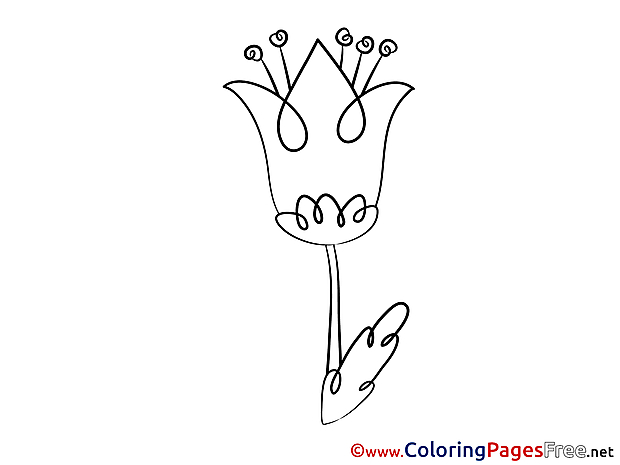 Bluebell Kids free Coloring Page